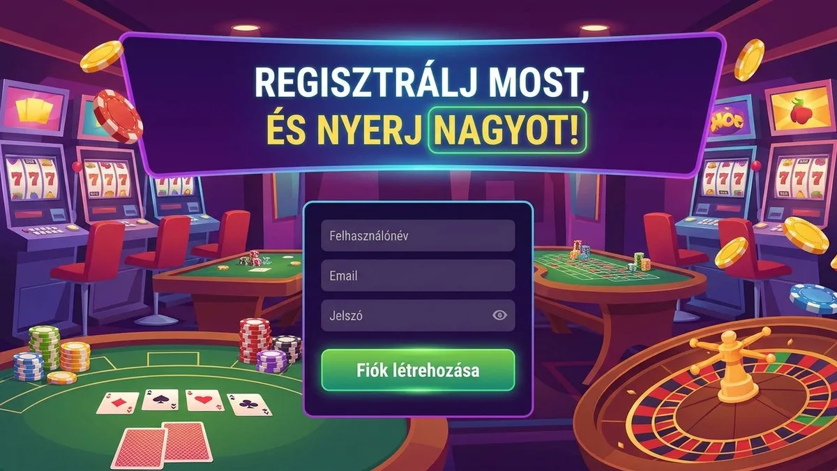 Regisztráció bónusszal